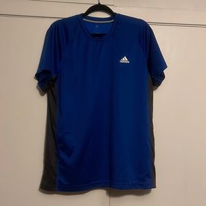 Adidas Blue TRAIN ESSENTIALS FEELREADY TRAINING TEE